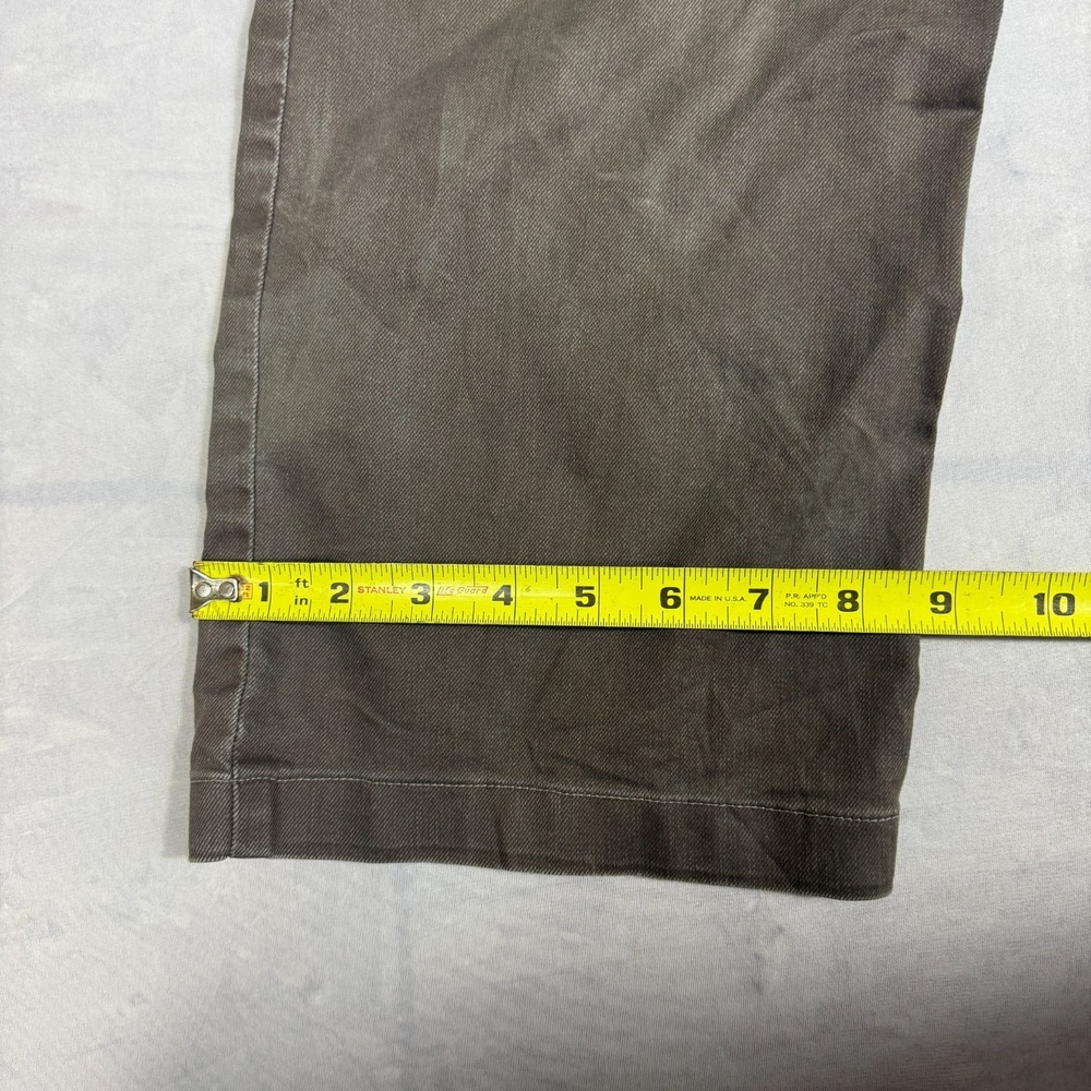 Prana Mens Straight Leg Jeans Brown Denim 5-Pocket Comfort Size 33Wx32L - Picture 14 of 16